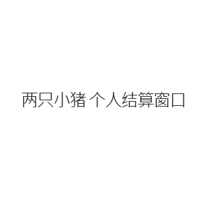两只小猪个人结算窗口-copy